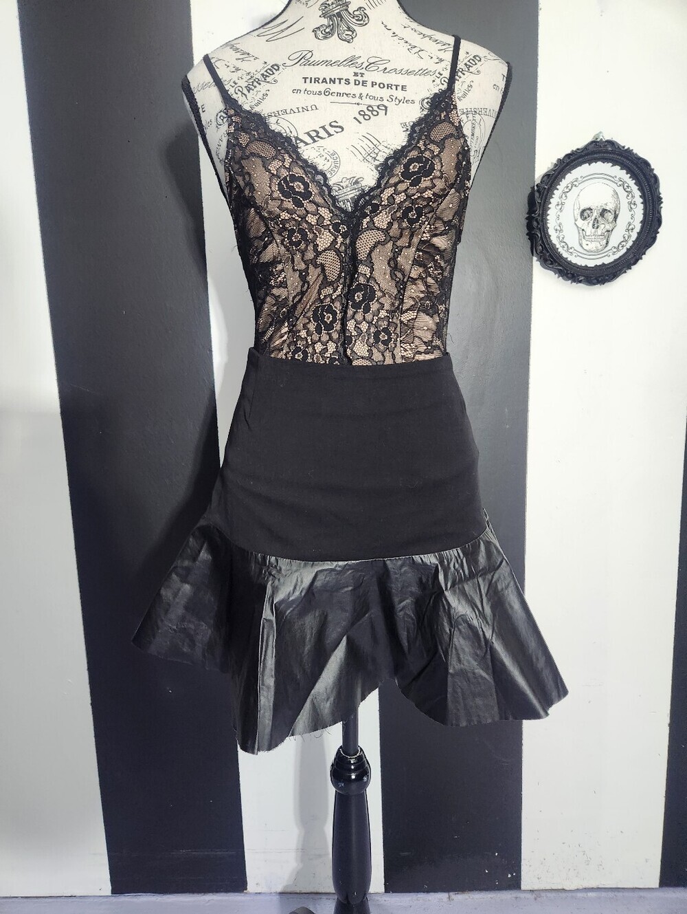 Y2k Flared Skirt